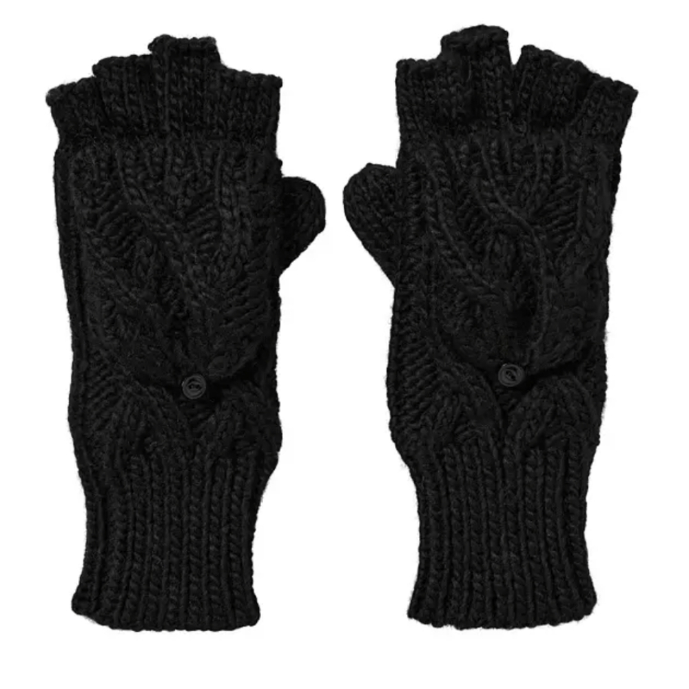 CALIA Cable Pop Top Mitten